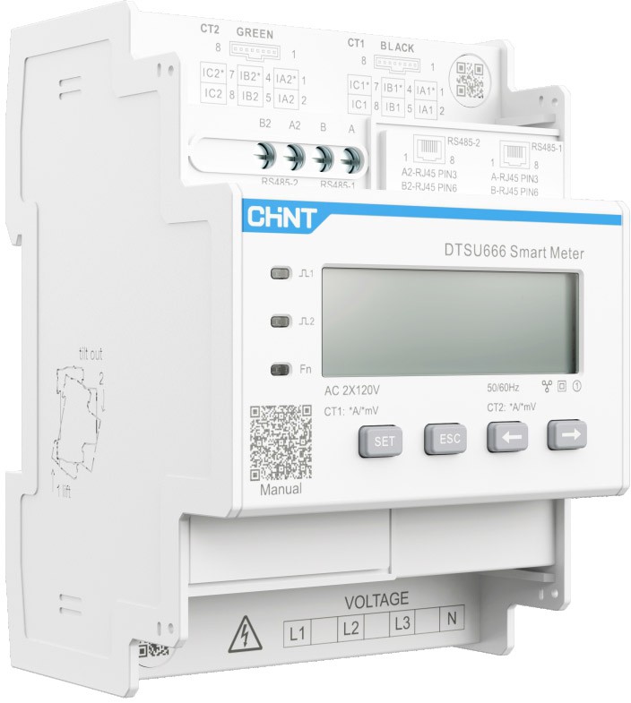 TPM-6CTA-C-100 Τριφασικός έξυπνος μετρητής TPM-6CTC-C-250 - Image 1