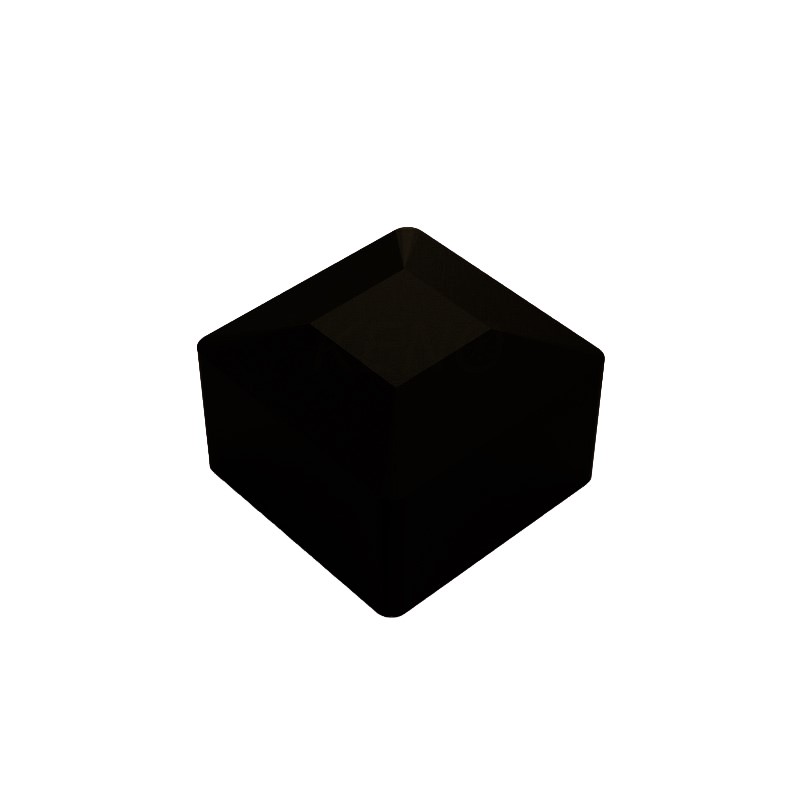 K-27-CZ Mounting profile cap black - Image 1